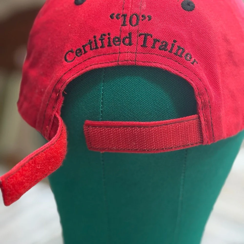 Bubba Gump Shrimp Co. Embroidered Baseball Cap. Men’s Women’s Unisex Red